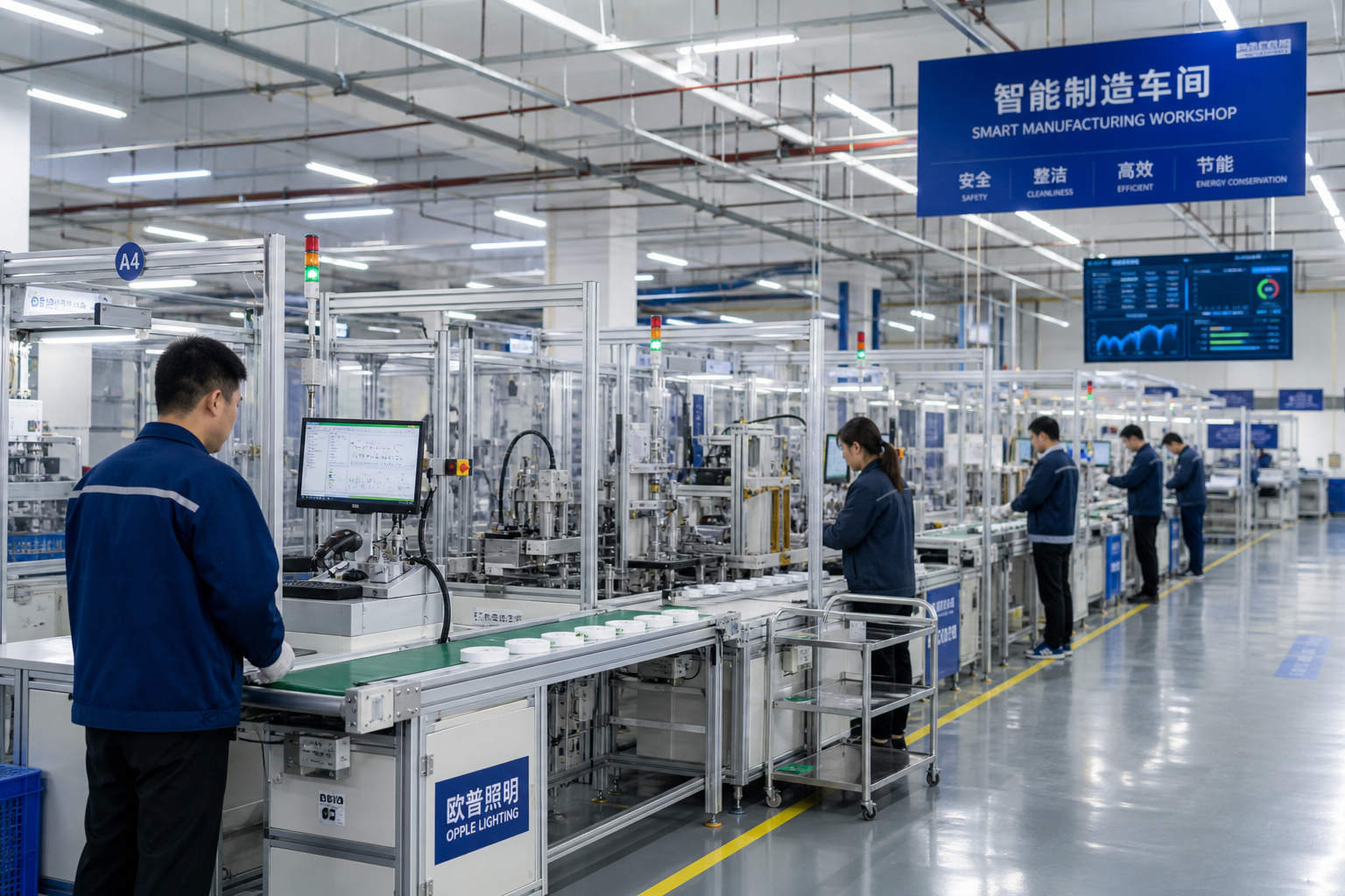 Yize Lighting LED manufacturing factory - Ningbo