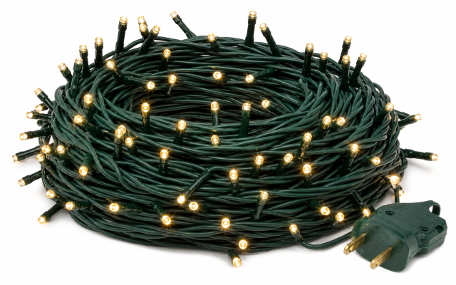 Premium Warm White Christmas String Lights 100LED